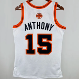 2006/2007 Nuggets ANTHONY #15 White 热压 1:1 Quality NBA Jersey