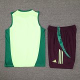 24/25 Mexico Green And Burgundy 1:1 Quality Training Vest（A-Set）