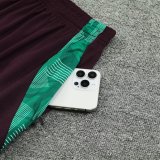 24/25 Mexico Green And Burgundy 1:1 Quality Training Vest（A-Set）