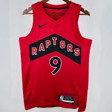 2023 Toronto Raptors BARRETT #9 Red 1:1 Quality NBA Jersey