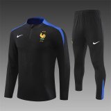 24/25 France Training Black 1:1 Quality Training Jersey