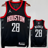 24/25 Rockets WAGNER #28 Black 1:1 Quality NBA Jersey