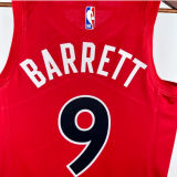 2023 Toronto Raptors BARRETT #9 Red 1:1 Quality NBA Jersey