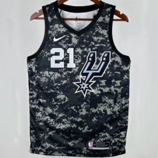 Spurs DUNCAN #21 1:1 Quality NBA Jersey