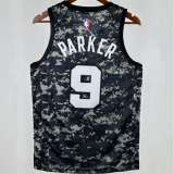 Spurs PARKER #9 1:1 Quality NBA Jersey