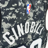 Spurs GINOBILI #20 1:1 Quality NBA Jersey