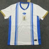 24/25 Uruguay Training Clothing White 1:1 Quality Soccer Jersey