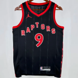 2023 Toronto Raptors BARRETT #9 Black 1:1 Quality NBA Jersey