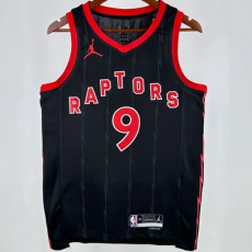 2023 Toronto Raptors BARRETT #9 Black 1:1 Quality NBA Jersey