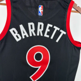 2023 Toronto Raptors BARRETT #9 Black 1:1 Quality NBA Jersey