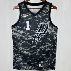 Spurs WEMBANYAMA #1 1:1 Quality NBA Jersey