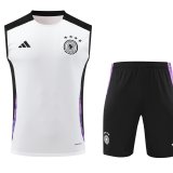 24/25 Germany White And Black 1:1 Quality Training Vest（A-Set）