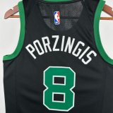 2025 Celtics PORAIGIS #8 Black1:1 Quality NBA Jersey