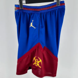 2025 Nuggets Blue Cotton 1:1 Quality NBA Pants