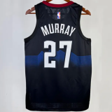 23/24 Nuggets MURRAY #27 Black City Edition 1:1 Quality NBA Jersey