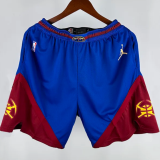 2025 Nuggets Blue Cotton 1:1 Quality NBA Pants