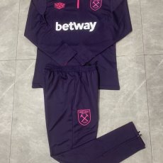 24/25 West Ham United Training Suit Purple 1:1 Quality Training