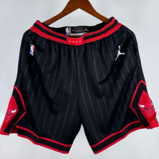 2025 Bulls Black Cotton1:1 Quality NBA Pants