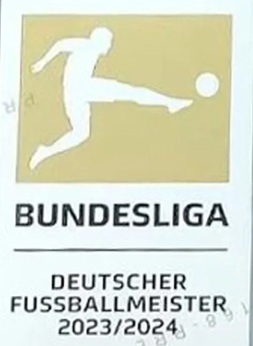 Bundesliga Gold Patch 2023/2024 德甲金章