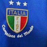 1982 Italy Special Edition Long Sleeve Fans 1:1 Retro Soccer Jersey