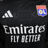 24/25 Lyon Away Player Soccer Jersey