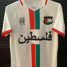 24/25 Palestine White Fans 1:1 Quality Soccer Jersey