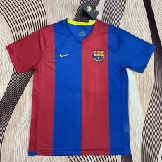 2006/2007 Barcelona Home Fans 1:1 Retro Soccer Jersey