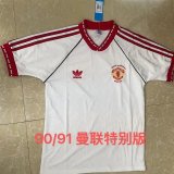 1990/1991 Manchester United Special Edition Fans 1:1 Quality Retro Soccer Jersey