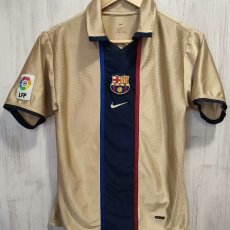 2002/2003 Barcelona Away Fans1:1 Retro Soccer Jersey