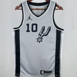 2021 Spurs DEROZAN #10 Grey 1:1 Quality NBA Jersey