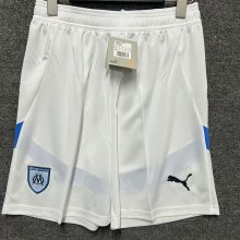 24/25 Marseille Home White Shorts