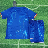 24/25 Chelsea Home Kids Kits 1:1 Quality Soccer Jersey