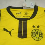 24/25 Dortmund Away Kids Kits 1:1 Quality Soccer Jersey