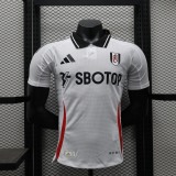 24/25 Fulham Home White Player 1:1 Quality Soccer Jersey