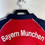 2000/2001 Bayern Home Red Fans Retro 1:1 Quality Soccer Jersey