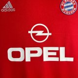 2000/2001 Bayern Home Red Fans Retro 1:1 Quality Soccer Jersey