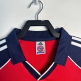 2000/2001 Bayern Home Red Fans Retro 1:1 Quality Soccer Jersey