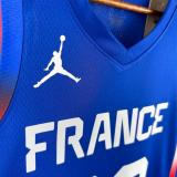 2024 Team FRANCE WEMBANYAMA #32 1:1 Quality NBA Jerseys