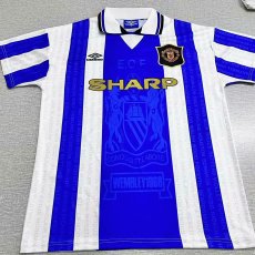 1995/1996 Manchester United Third Fans Retro 1:1 Quality Soccer Jersey