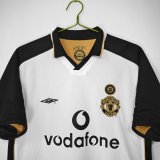 2001/2002 Manchester United Away Fans 1:1 Quality Retro Soccer Jersey