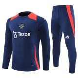 24/25 Manchester United Royal Blue 1:1 Quality Training Jersey