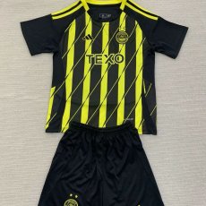 24/25 Aberdeen Away Kids Kits 1:1 Quality Soccer Jersey