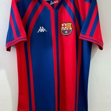 1998 Barcelona Home Fans 1:1 Quality Retro Soccer Jersey