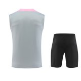 24/25 PSG Paris Grey 1:1 Quality Training Vest（A-Set）