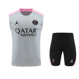 24/25 PSG Paris Grey 1:1 Quality Training Vest（A-Set）