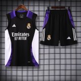 24/25 Real Madrid Black 1:1 Quality Training Vest（A-Set）