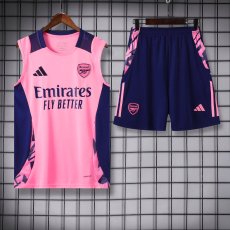 24/25 Arsenal Pink 1:1 Quality Training Vest（A-Set）