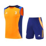 24/25 Juventus Orange 1:1 Quality Training Vest（A-Set）