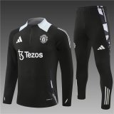 24/25 Manchester United Black 1:1 Quality Training Jersey