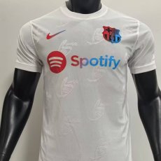 24/25 Barcelona Special Edition White PLayer 1:1 Quality Soccer Jersey